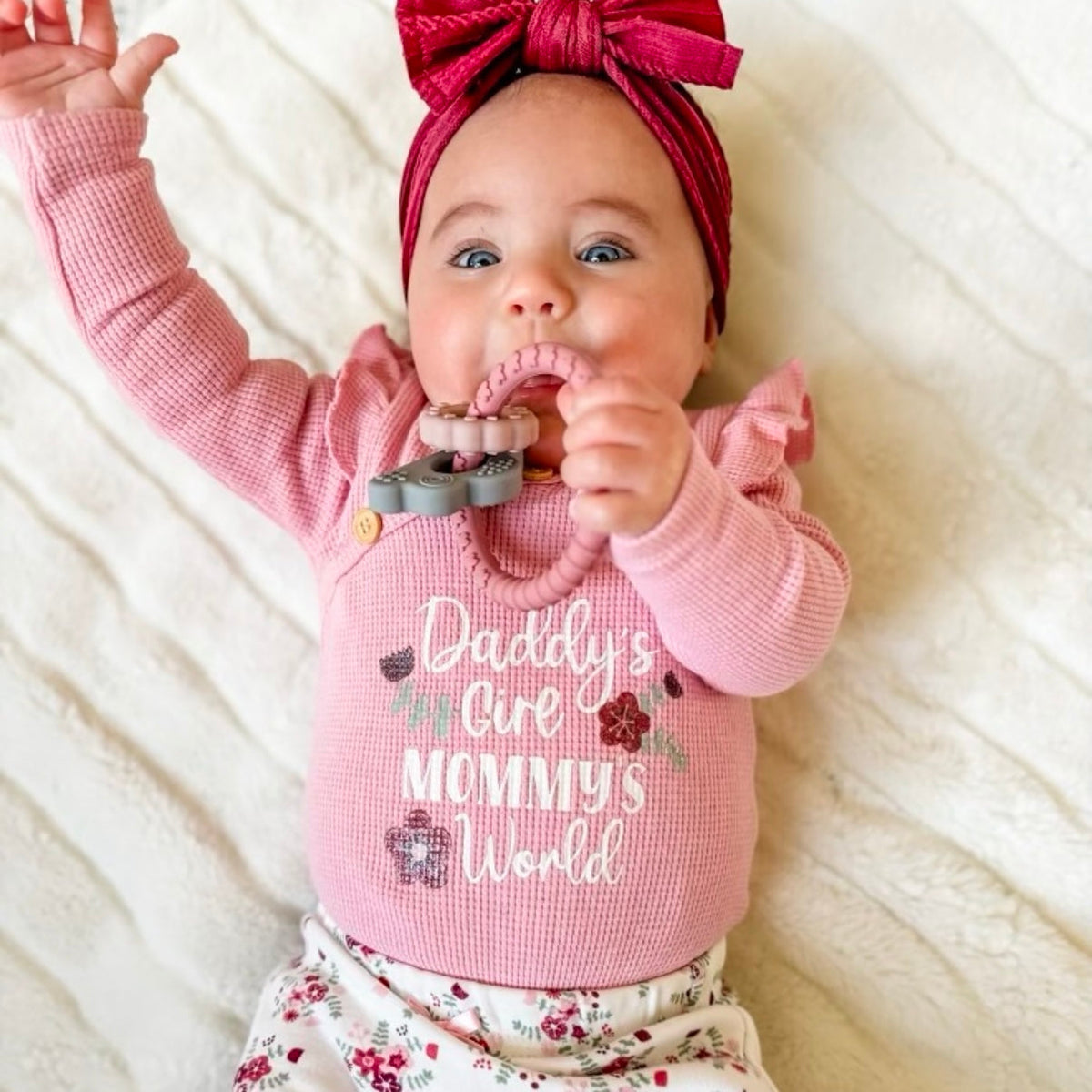 Cloudy Days Silicone Teether — Calla and Friends