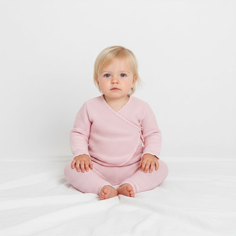 Luna Knit Pink 2-Piece Set — Honey and Hive
