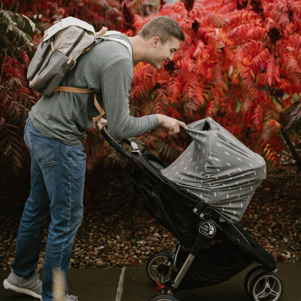 Multi-use Cover, Gray — Parker Baby Co.