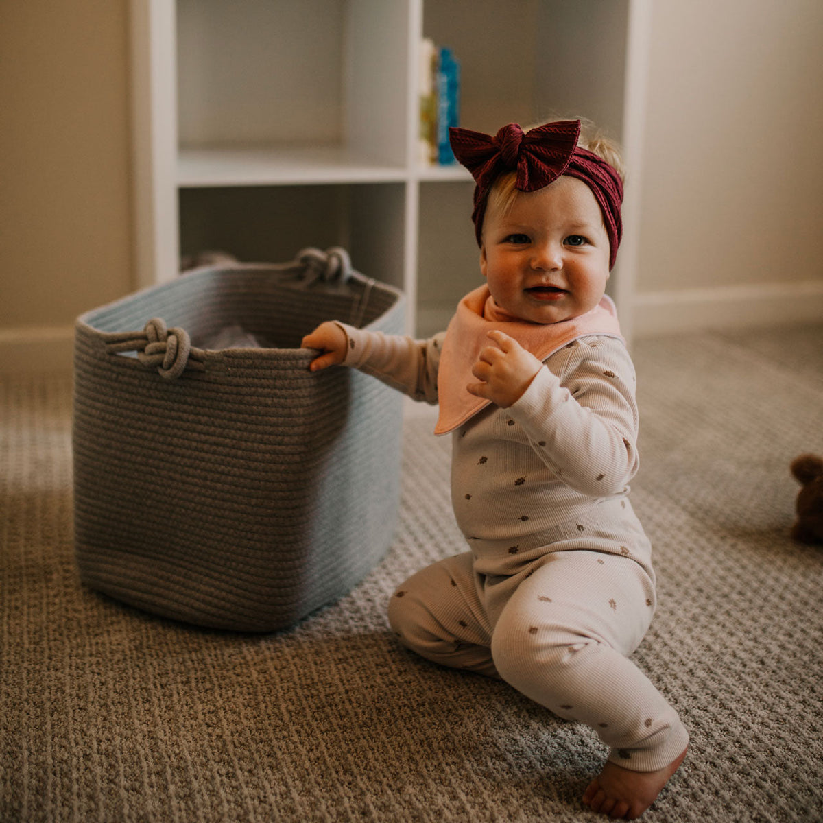 Rope Cube Storage Basket — Parker Baby Co.