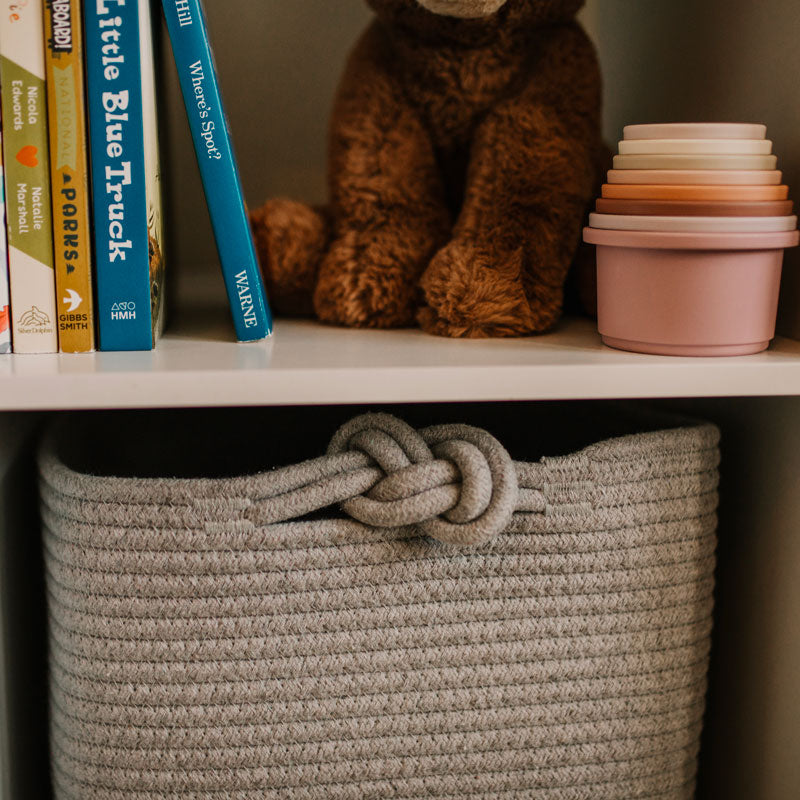 Rope Cube Storage Basket — Parker Baby Co.
