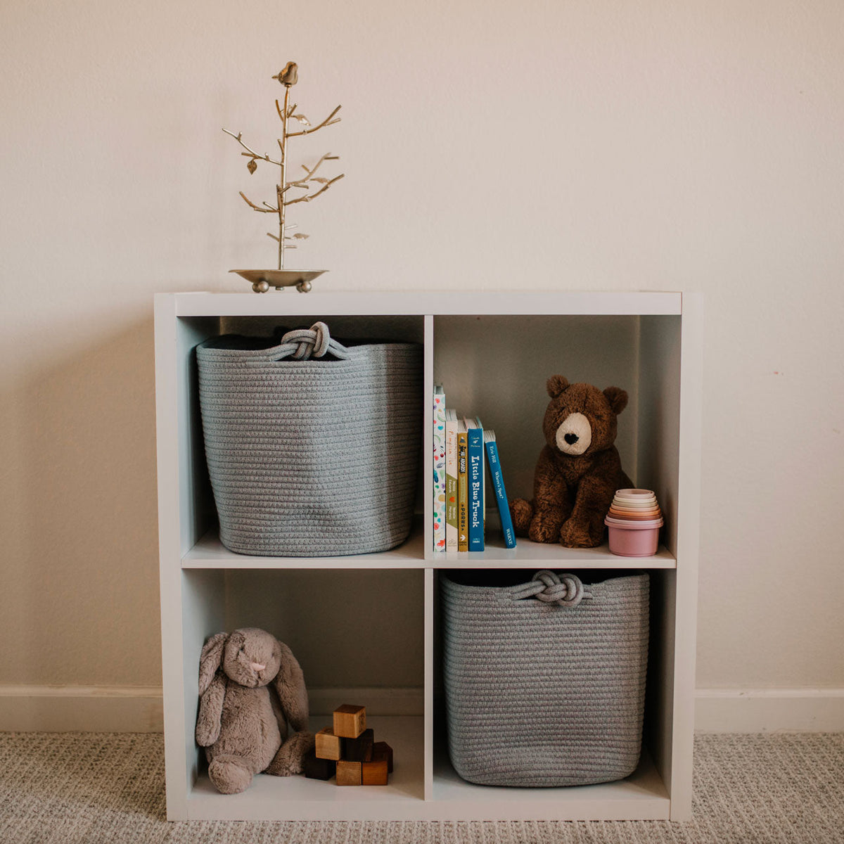 Rope Cube Storage Basket — Parker Baby Co.