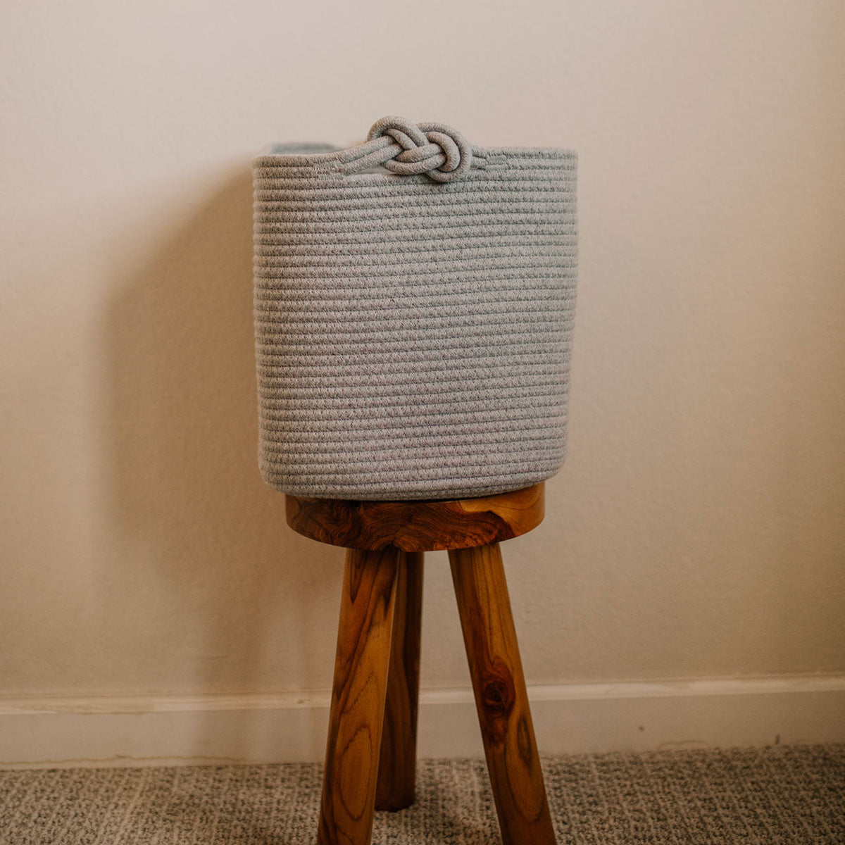 Rope Cube Storage Basket — Parker Baby Co.