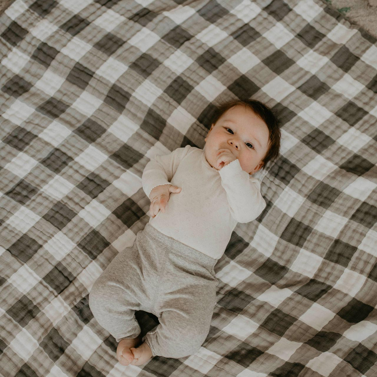 Gray Buffalo Quilt — Parker Baby Co.