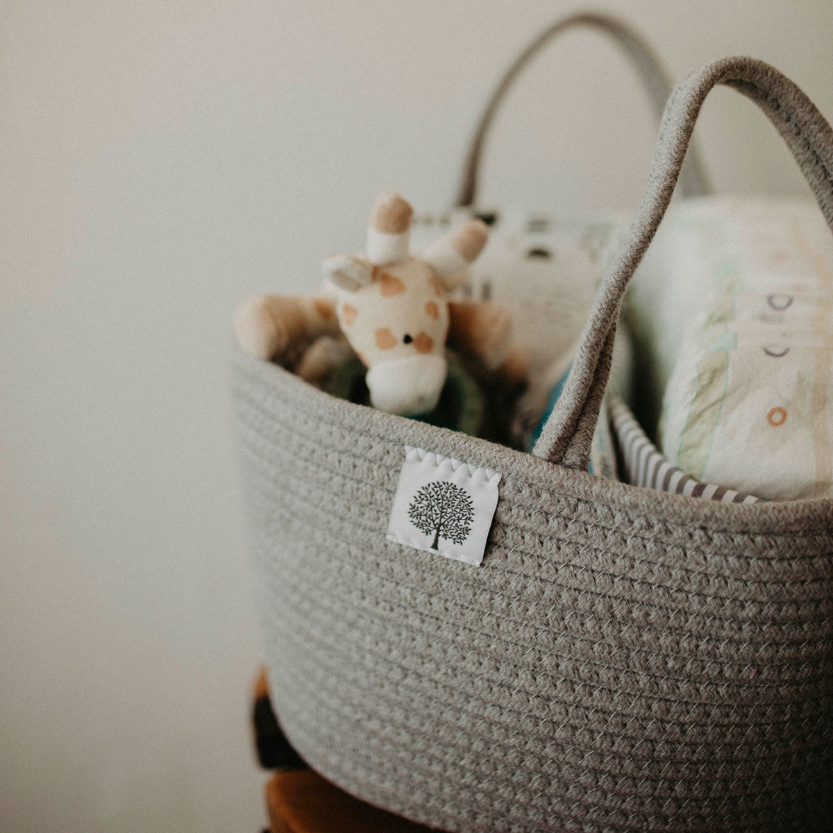 Rope Diaper Caddy — Parker Baby Co.