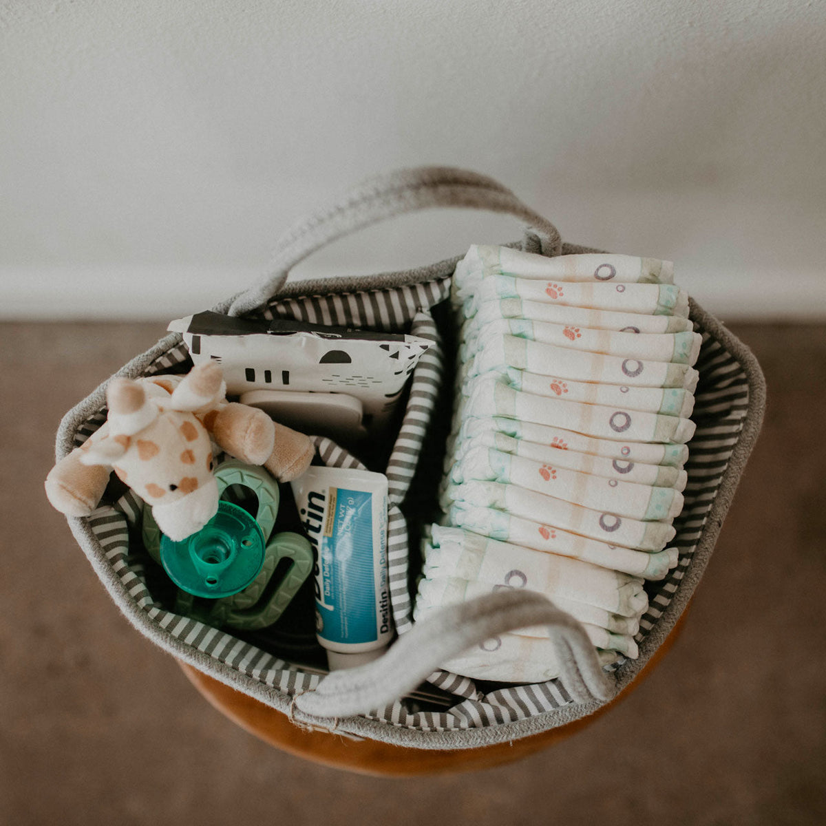 Rope Diaper Caddy — Parker Baby Co.