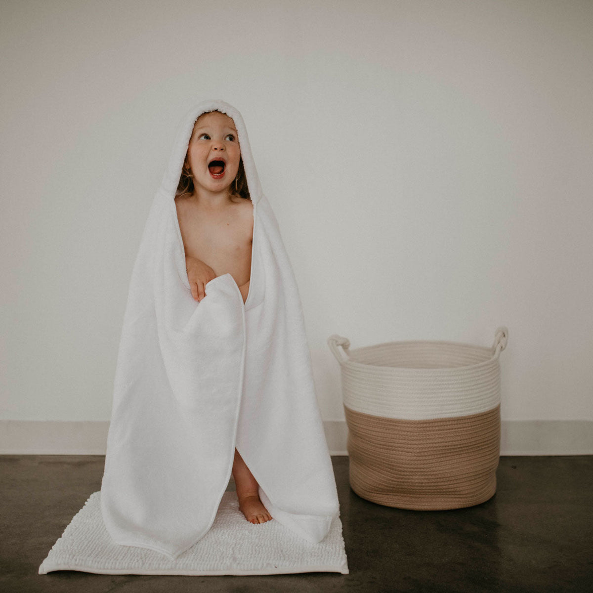 Hooded Bath Towel — Parker Baby Co.