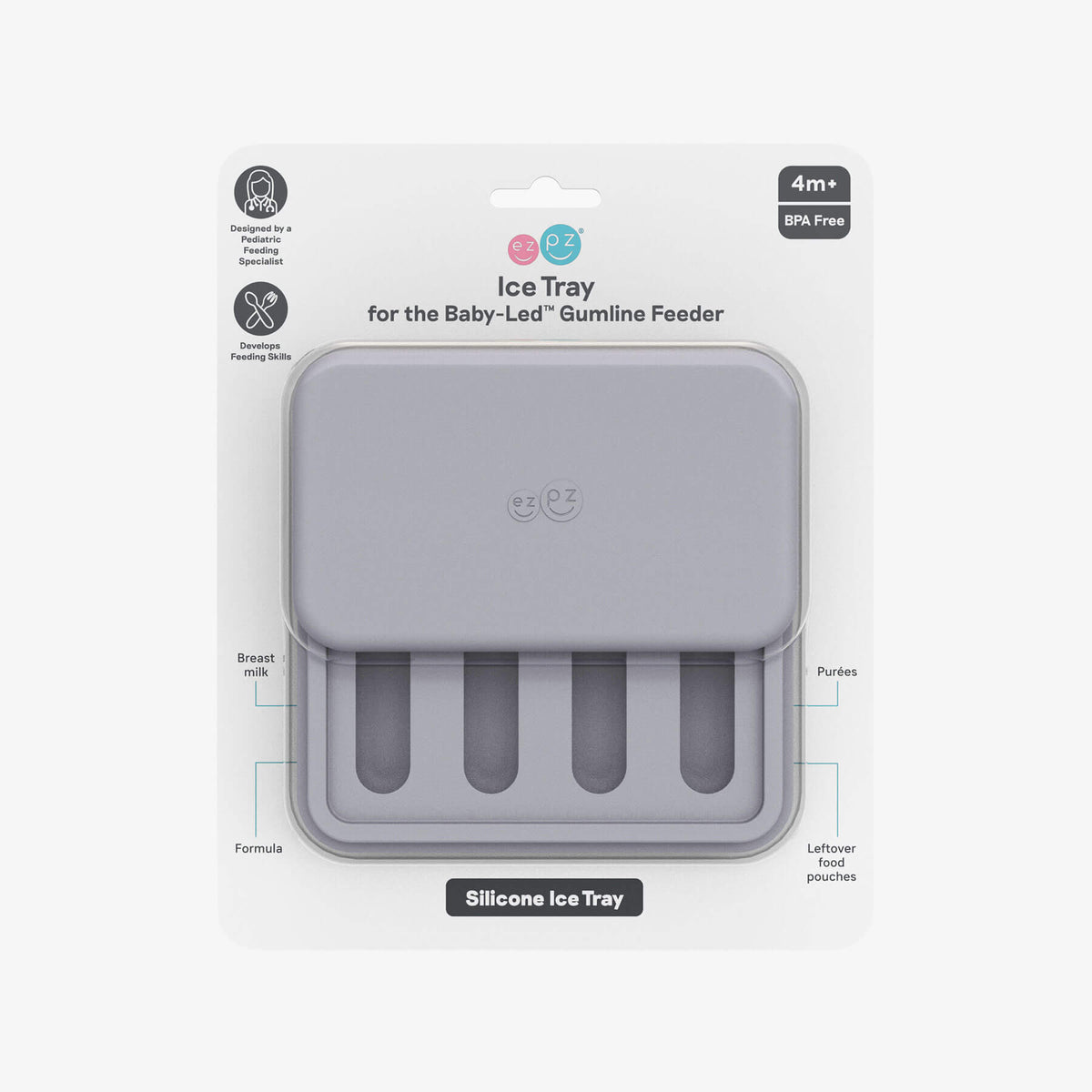 Ice Tray for the Baby-Led™ Gumline Feeder — ezpz