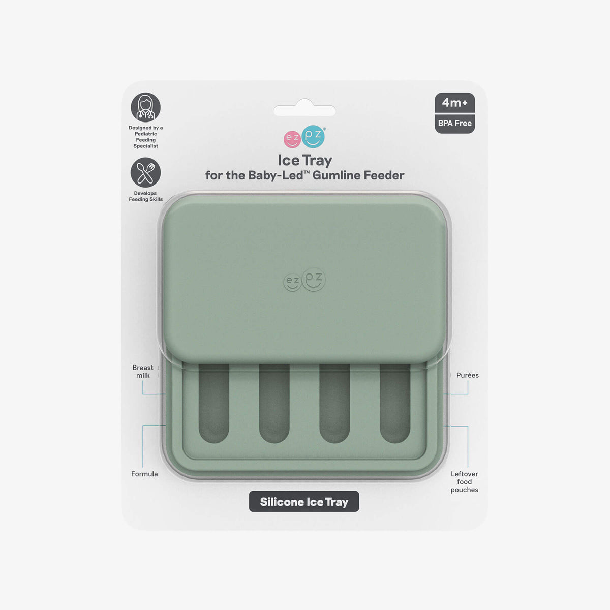Ice Tray for the Baby-Led™ Gumline Feeder — ezpz