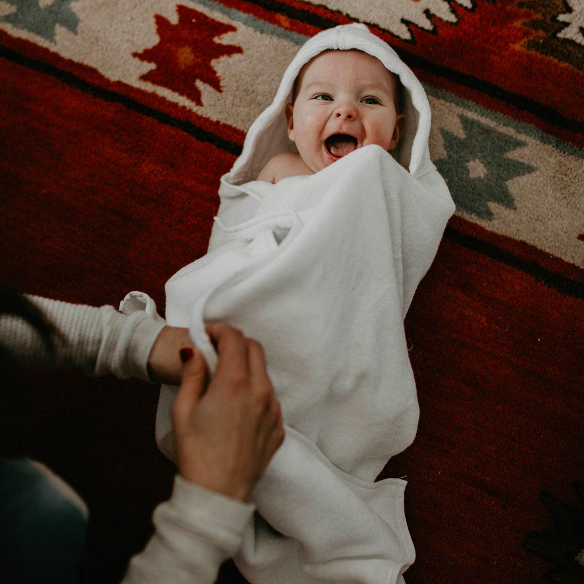 Hooded Bath Towel — Parker Baby Co.