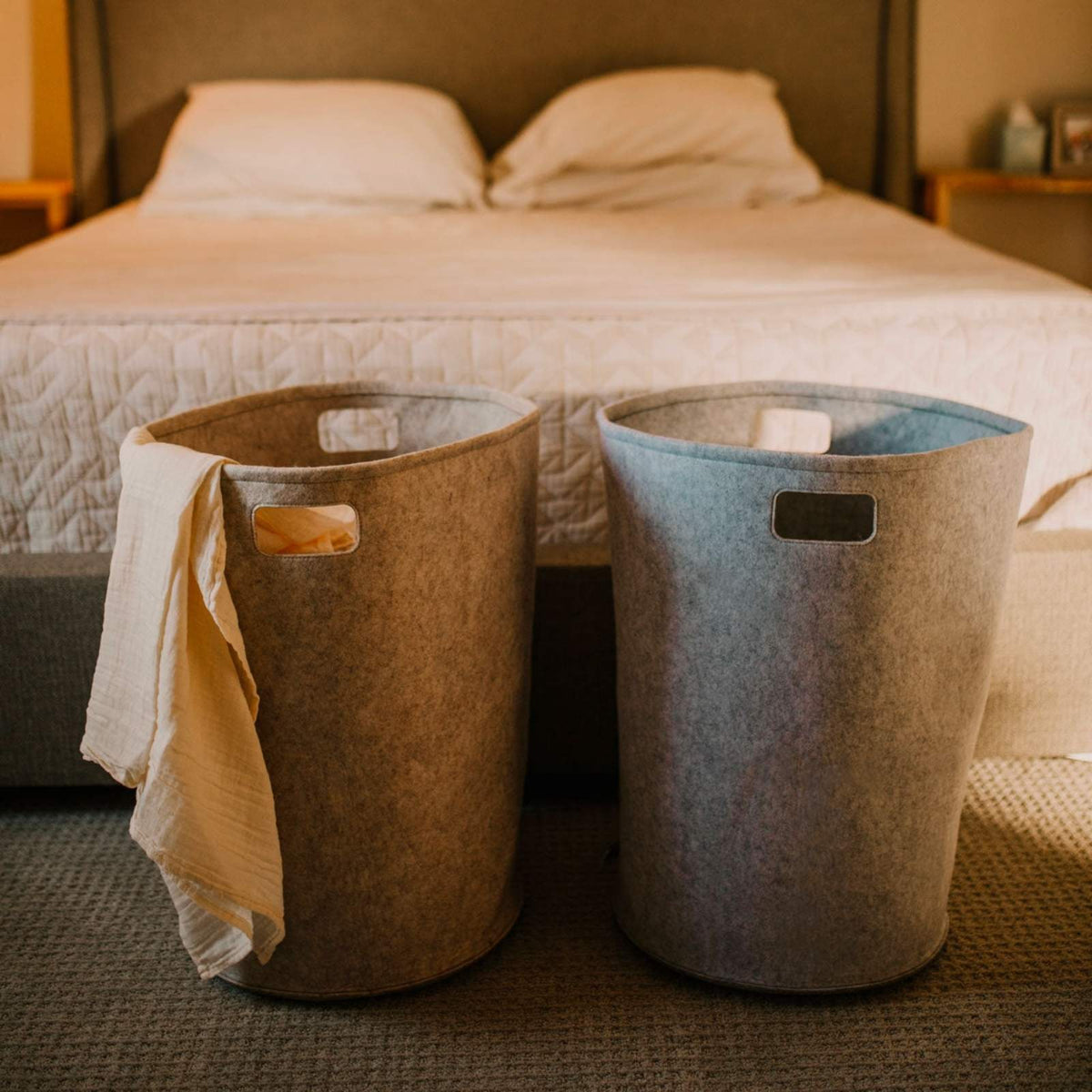 Felt Laundry Hamper — Parker Baby Co.