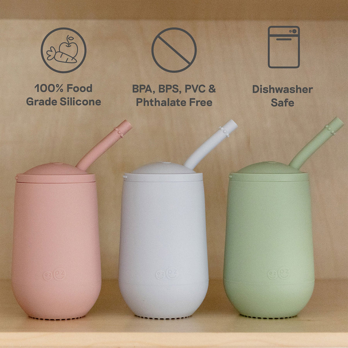 Happy Cup + Straw System — ezpz