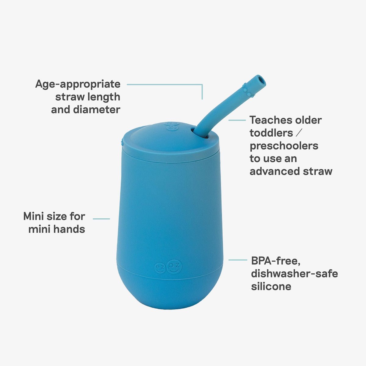 Happy Cup + Straw System — ezpz