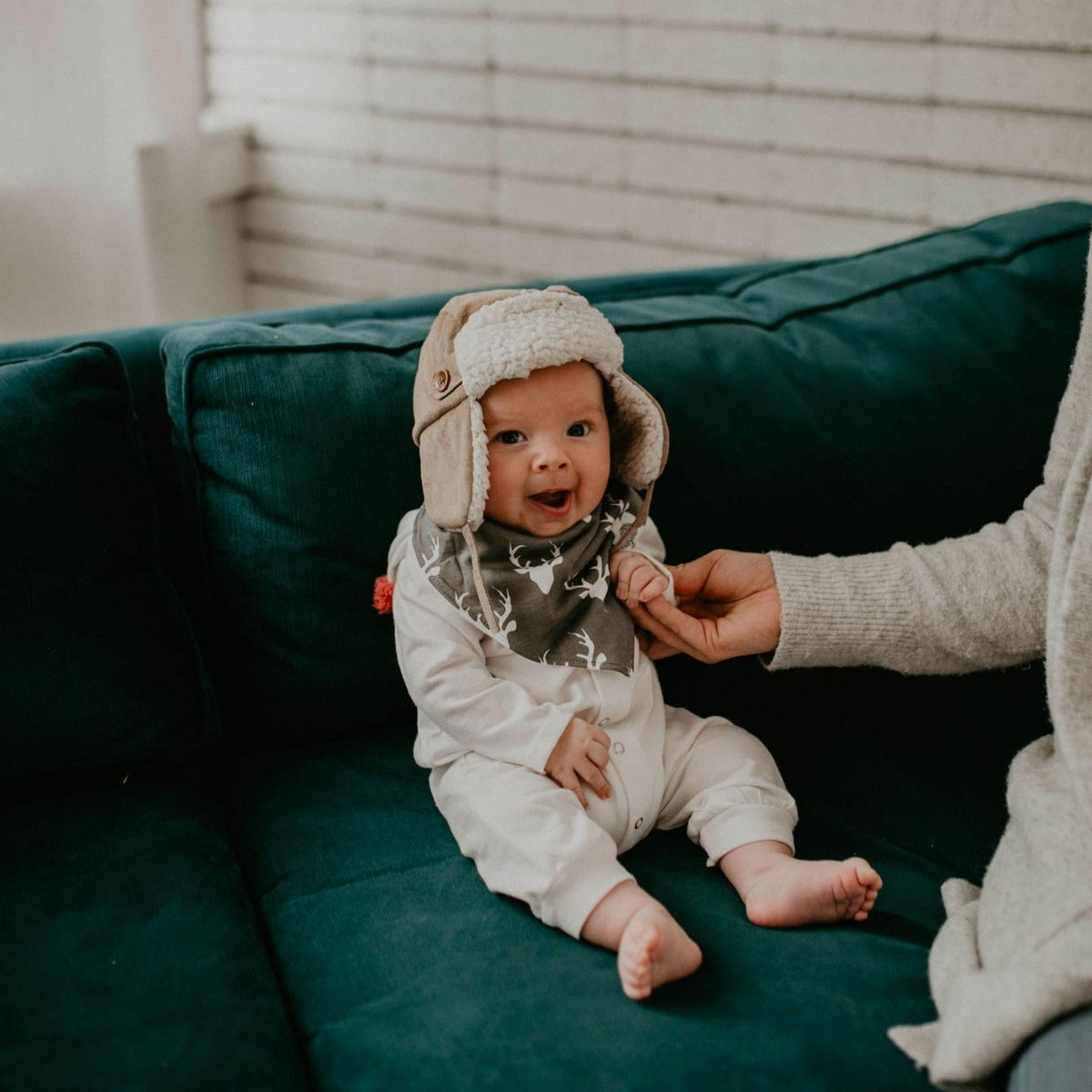 Lumberjack Bandana Bib Set — Parker Baby Co.