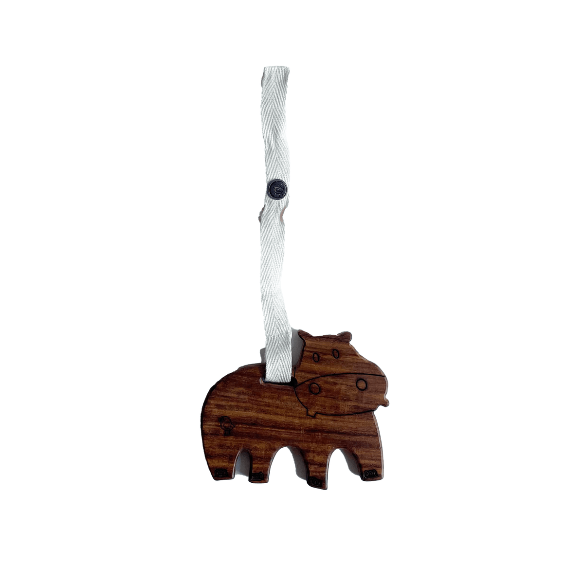 wood stroller toy | henry the hippo — Finn + Emma