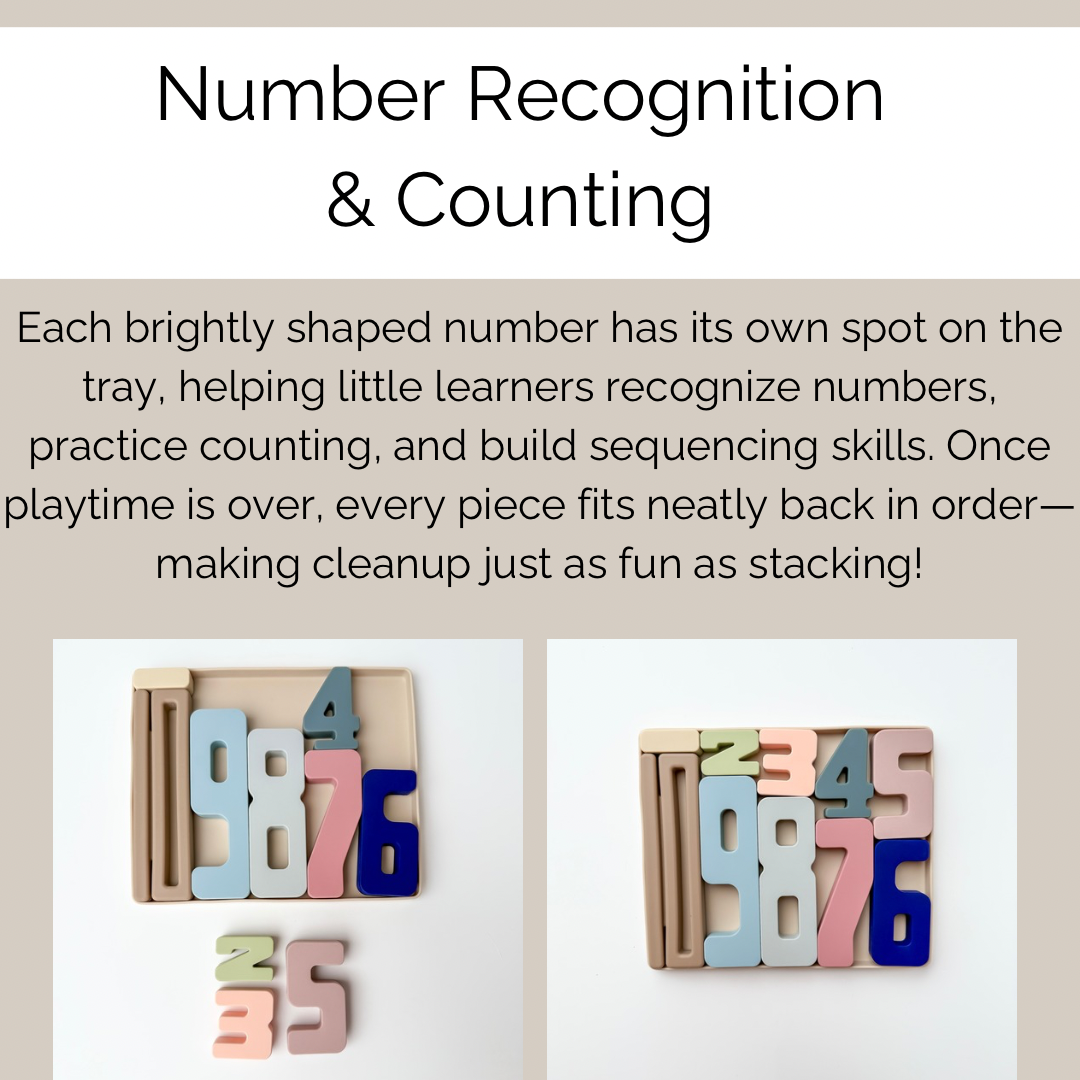 Wyatt Number Stacking Blocks — Calla and Friends