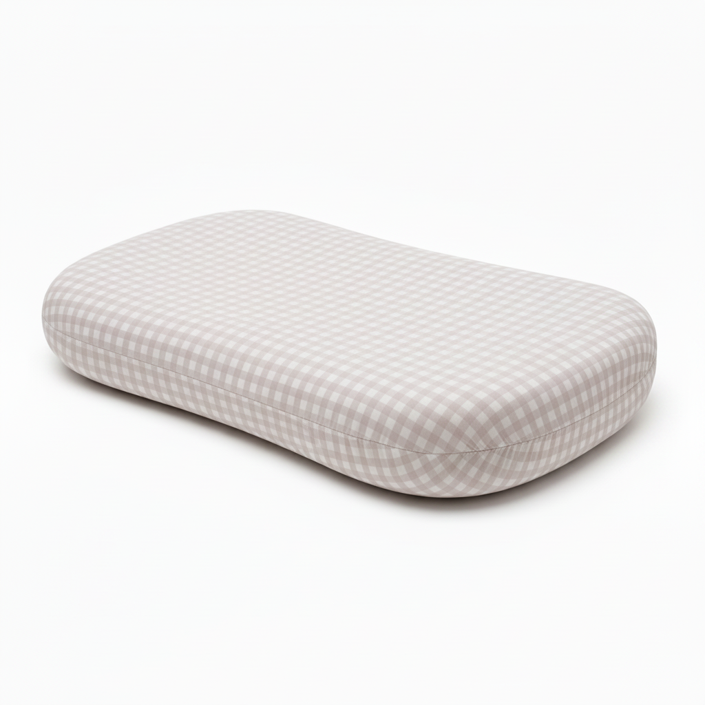 Beige Gingham Baby Lounger Cover — Little Mae & Co