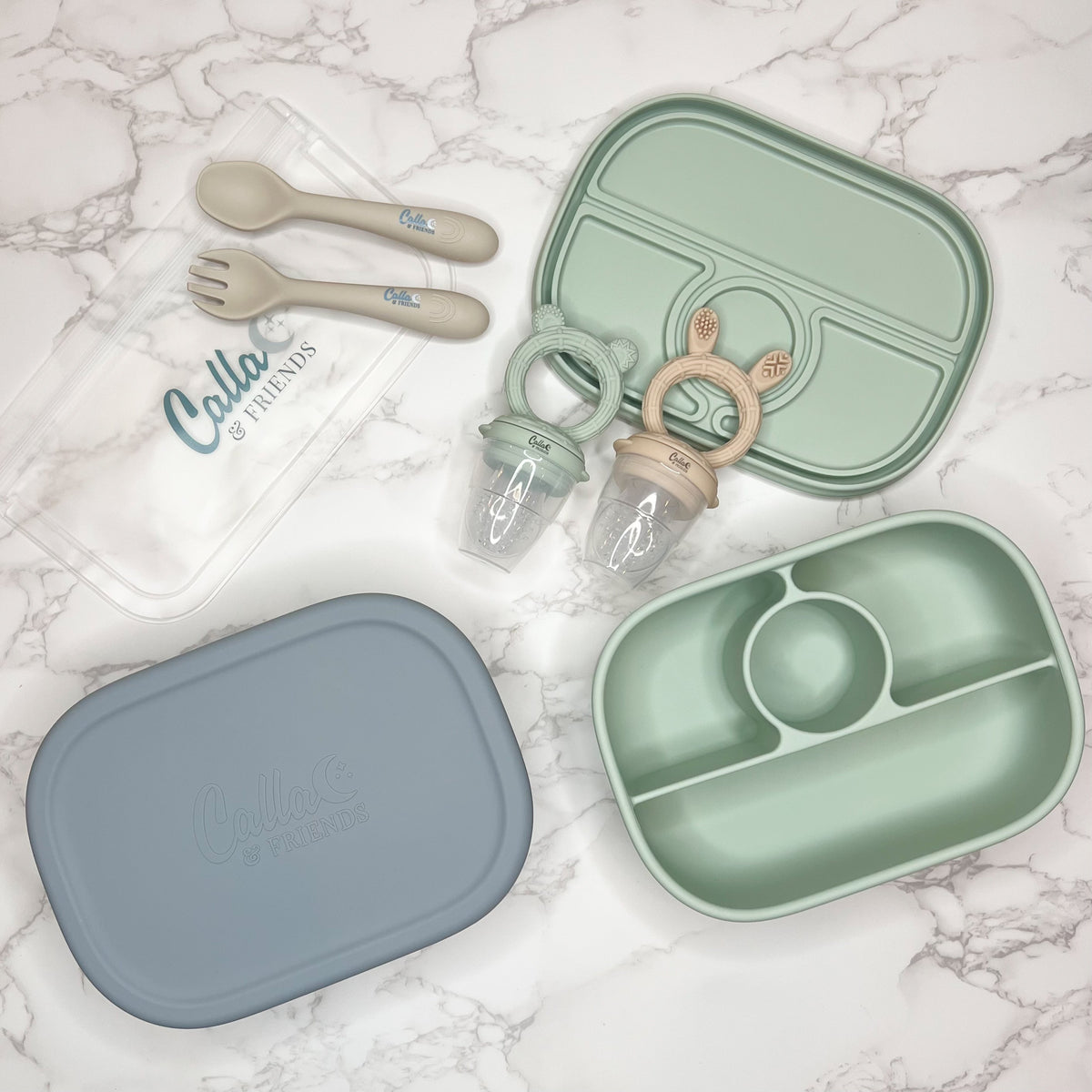 Hayden Bento Box - Powder Blue — Calla and Friends