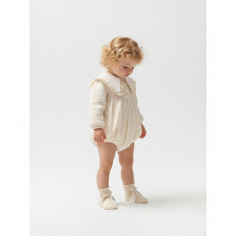 Isla Lace Romper Set — Honey and Hive