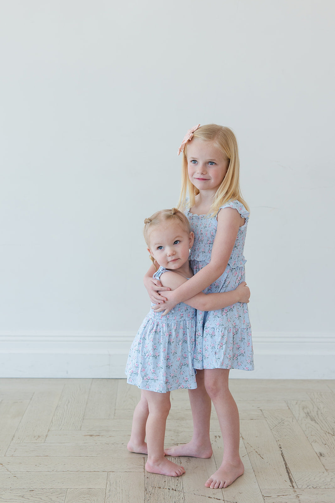 Eloise - Smocked Diaper Dress Set — Blush Lotus