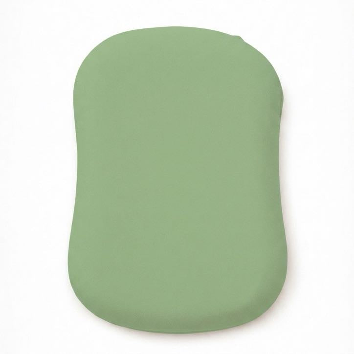 Green Ruffle Baby Lounger Cover — Little Mae & Co