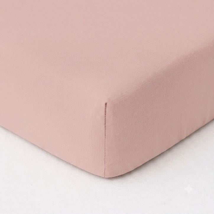 Pink Crib Sheet — Little Mae & Co