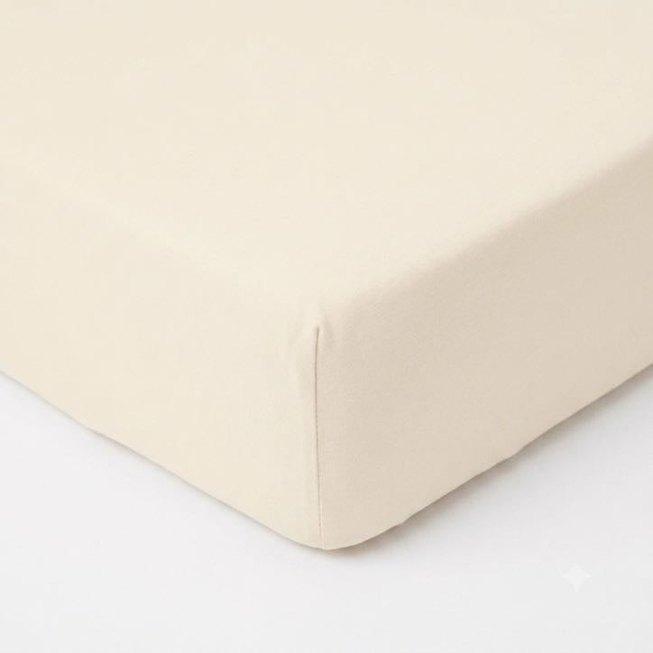 Cream Crib Sheet — Little Mae & Co