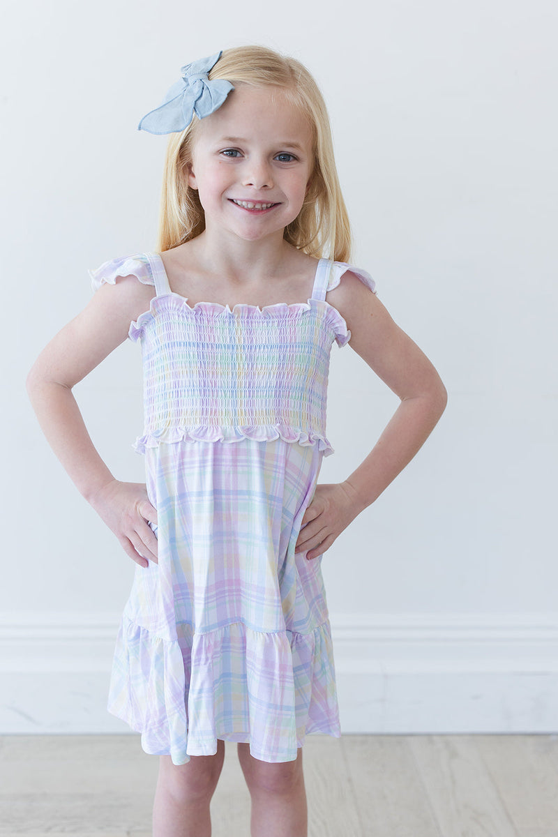 Pastel Prep - Smocked Dress — Blush Lotus