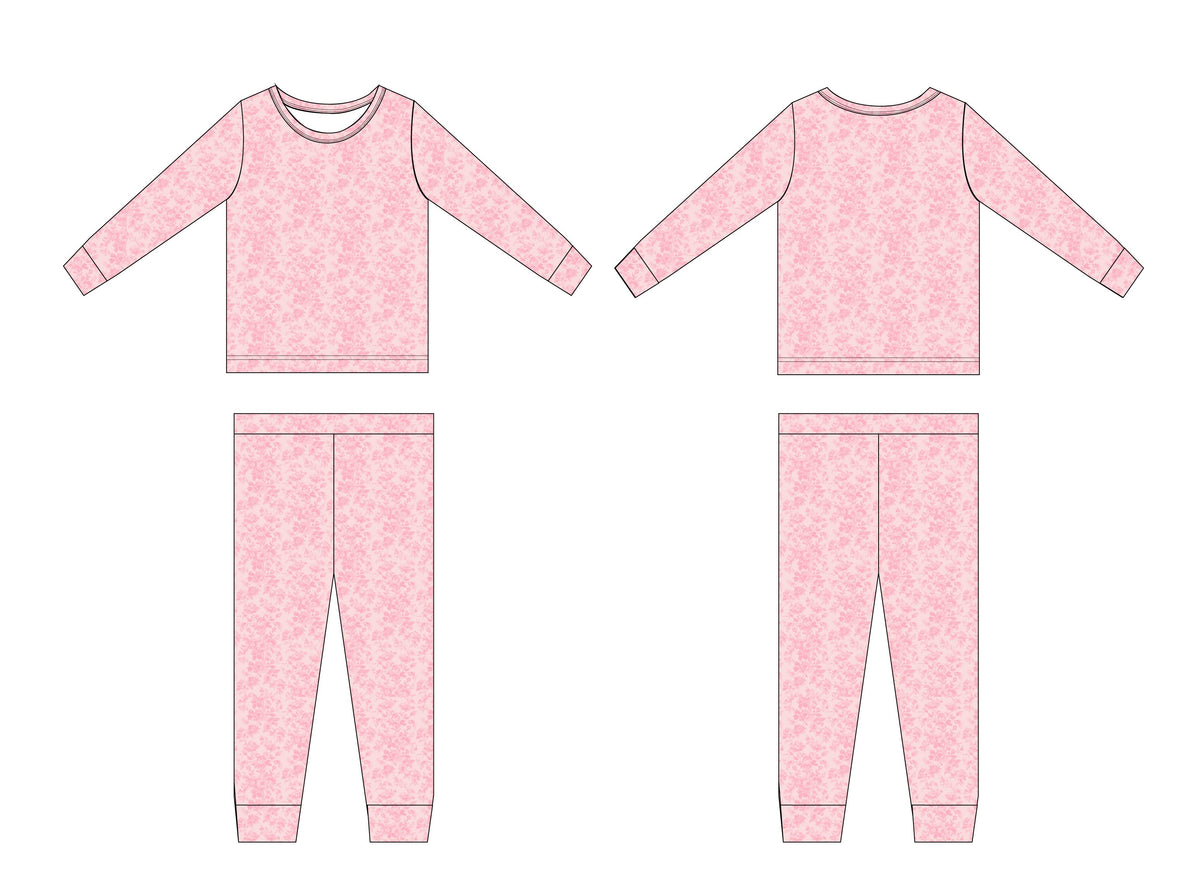 Pink Toile - Set — Blush Lotus