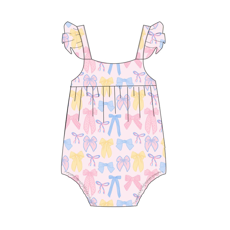 Madelyn - Bubble Romper — Blush Lotus
