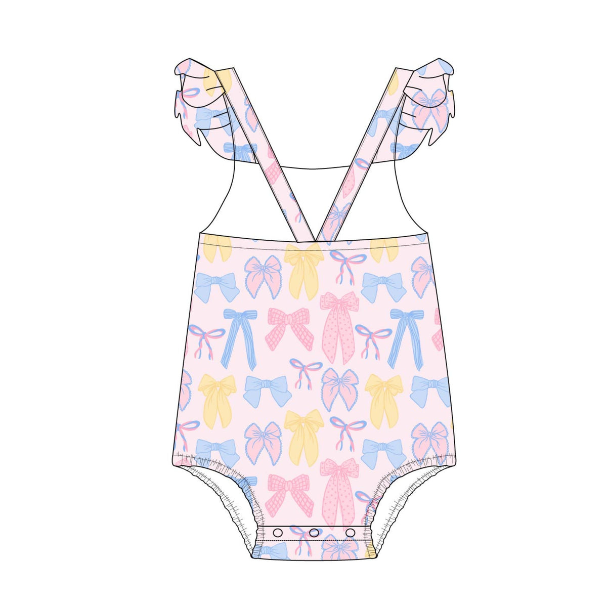 Madelyn - Bubble Romper — Blush Lotus