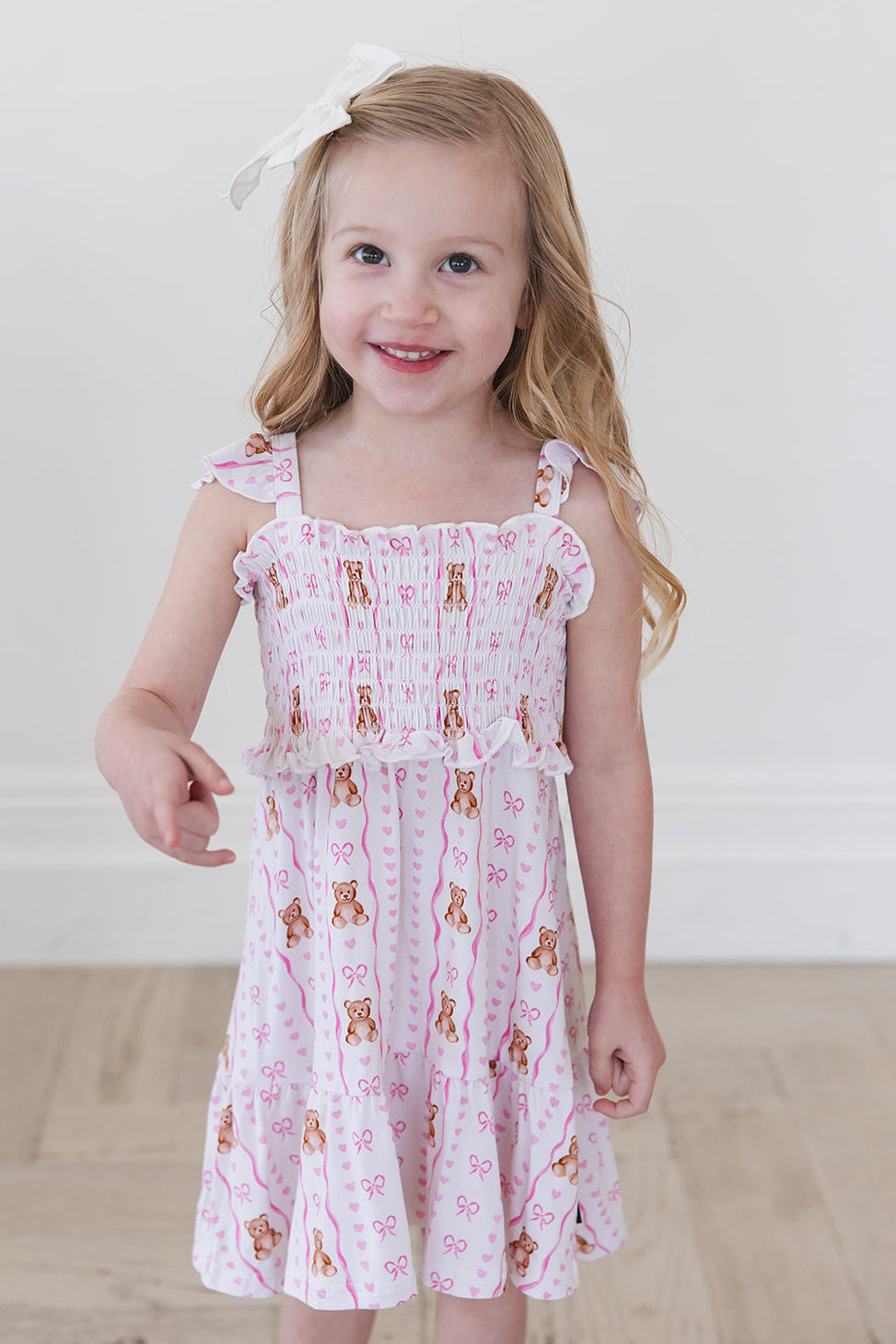 Cherie - Smocked Dress — Blush Lotus