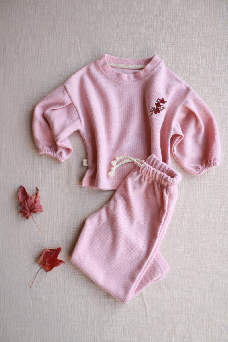 Blush Blossom Lounge Set — Honey and Hive