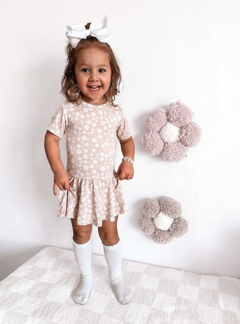Calista - Bodysuit Dress — Blush Lotus