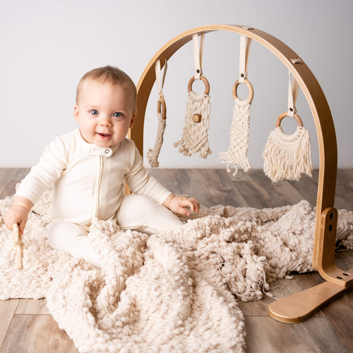 footie | ivory — Finn + Emma