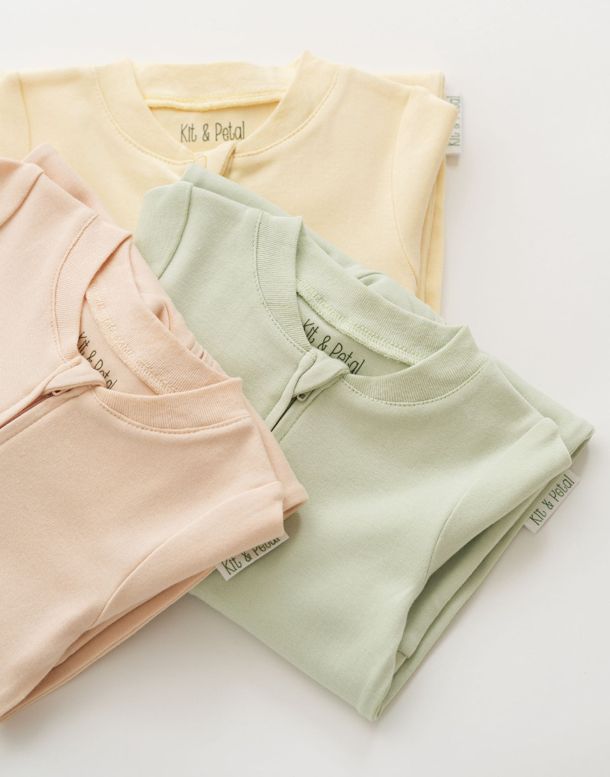 Long Sleeve Romper in Leafy Green — Kit & Petal