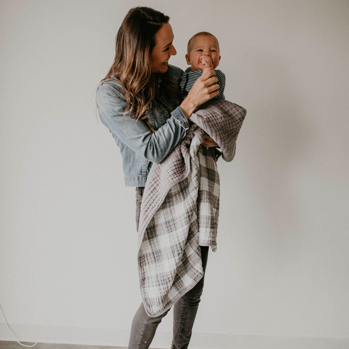 Gray Buffalo Quilt — Parker Baby Co.