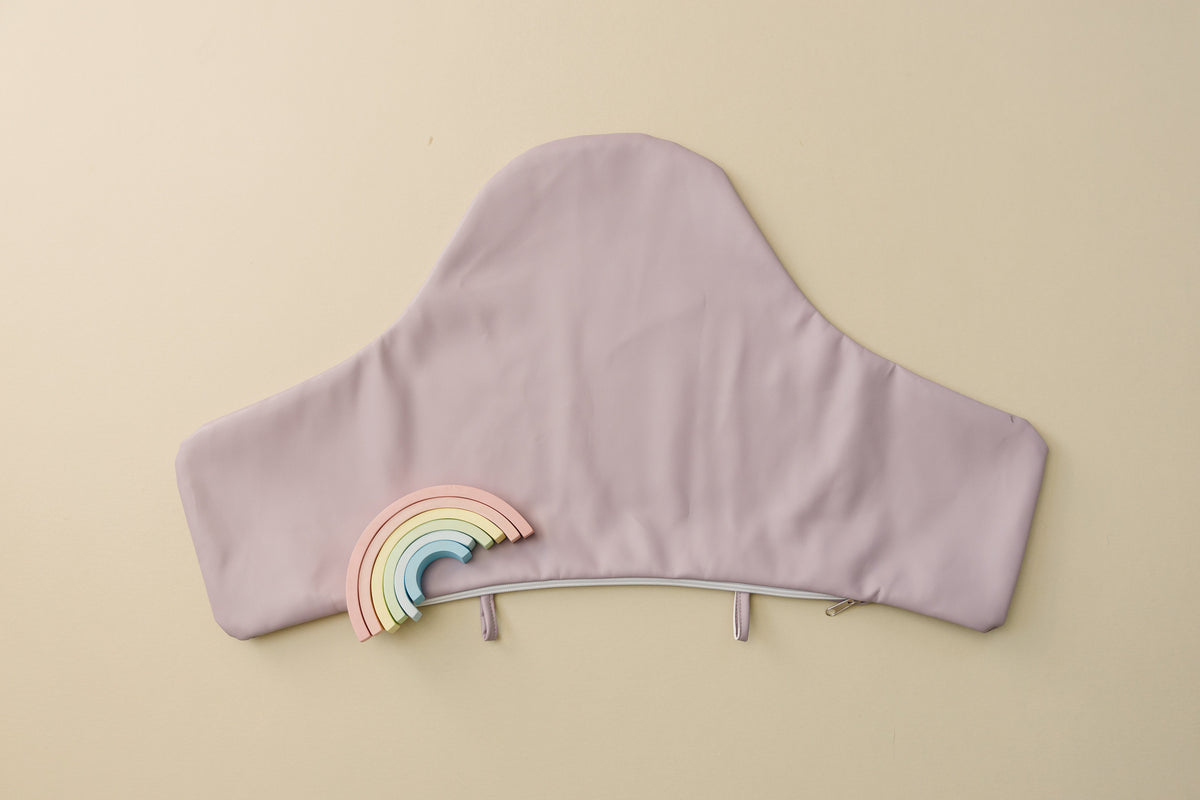 Purple Vegan Leather IKEA Antilop Cushion Cover — Little Joy Co.