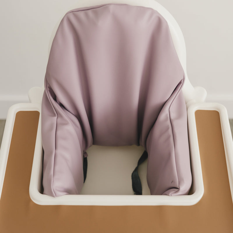 Purple Vegan Leather IKEA Antilop Cushion Cover — Little Joy Co.