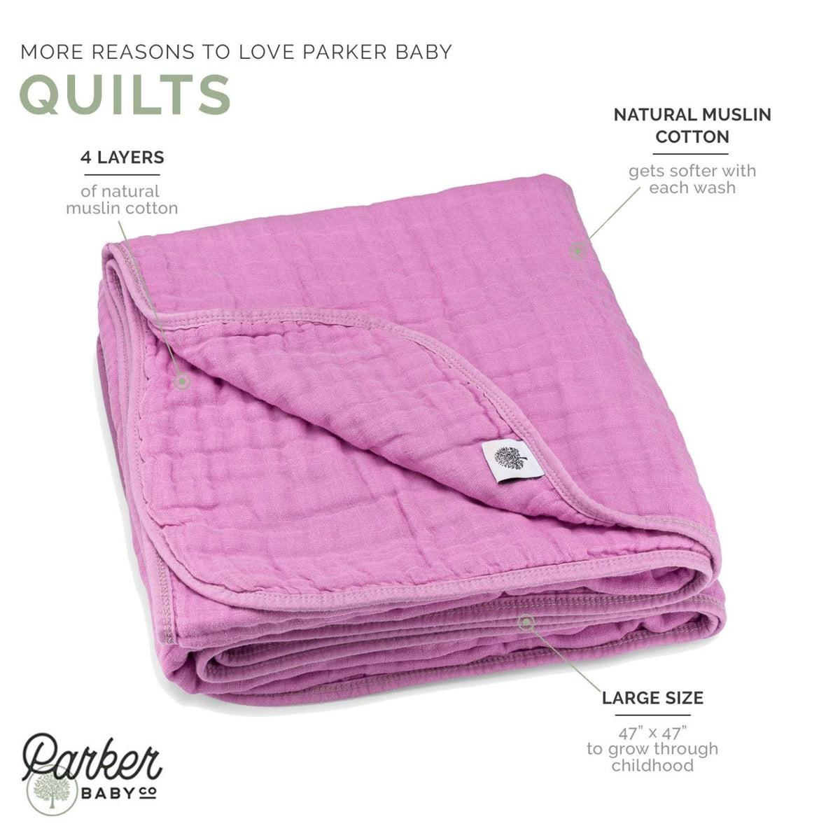 Lily Quilt — Parker Baby Co.