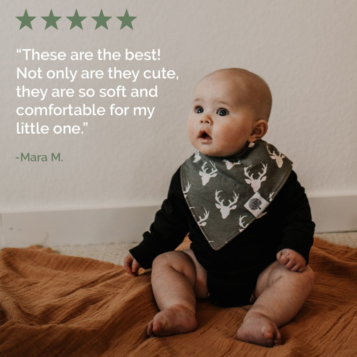 Lumberjack Bandana Bib Set — Parker Baby Co.