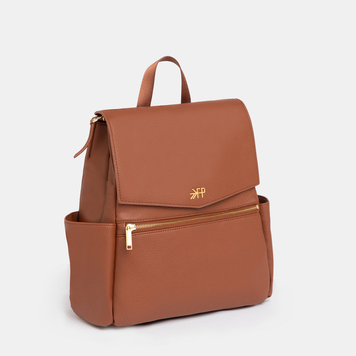 Cognac Mini Classic Diaper Bag II — Freshly Picked