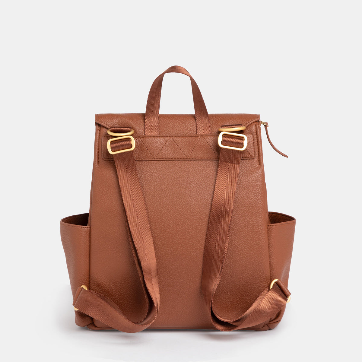 Cognac Mini Classic Diaper Bag II — Freshly Picked