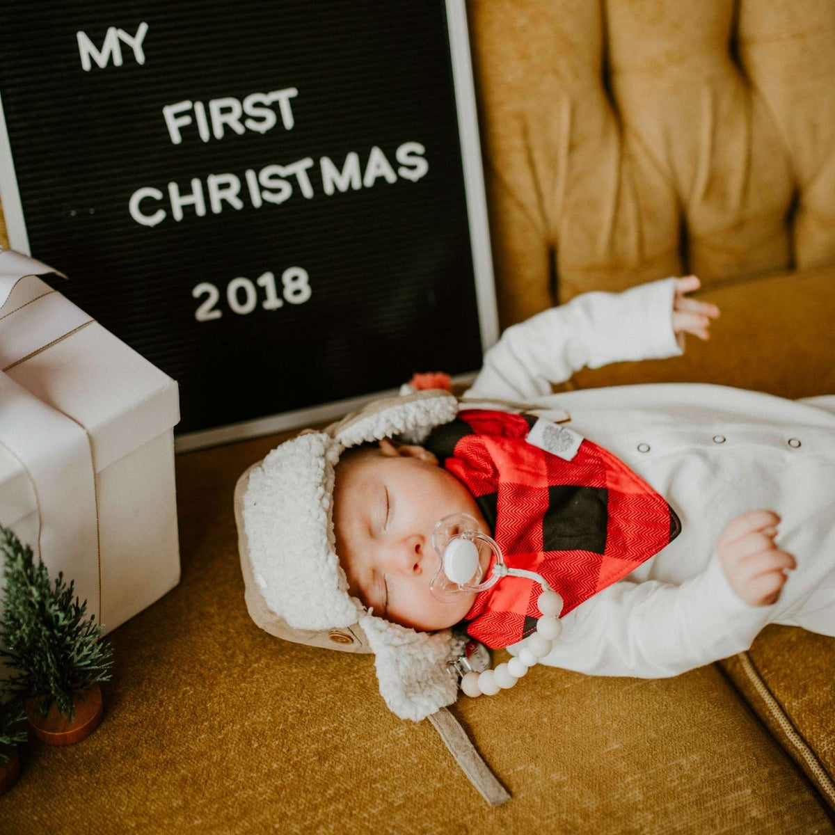 Lumberjack Bandana Bib Set — Parker Baby Co.
