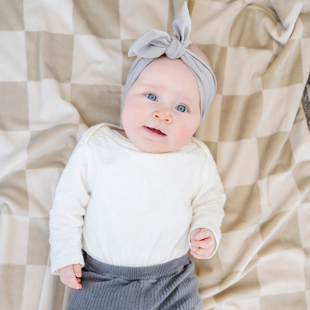 Minky Stretch Receiving Blankets — Saranoni