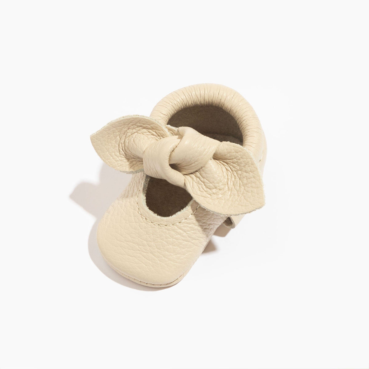 Newborn Birch Knotted Bow Baby Shoe — Freshly Picked