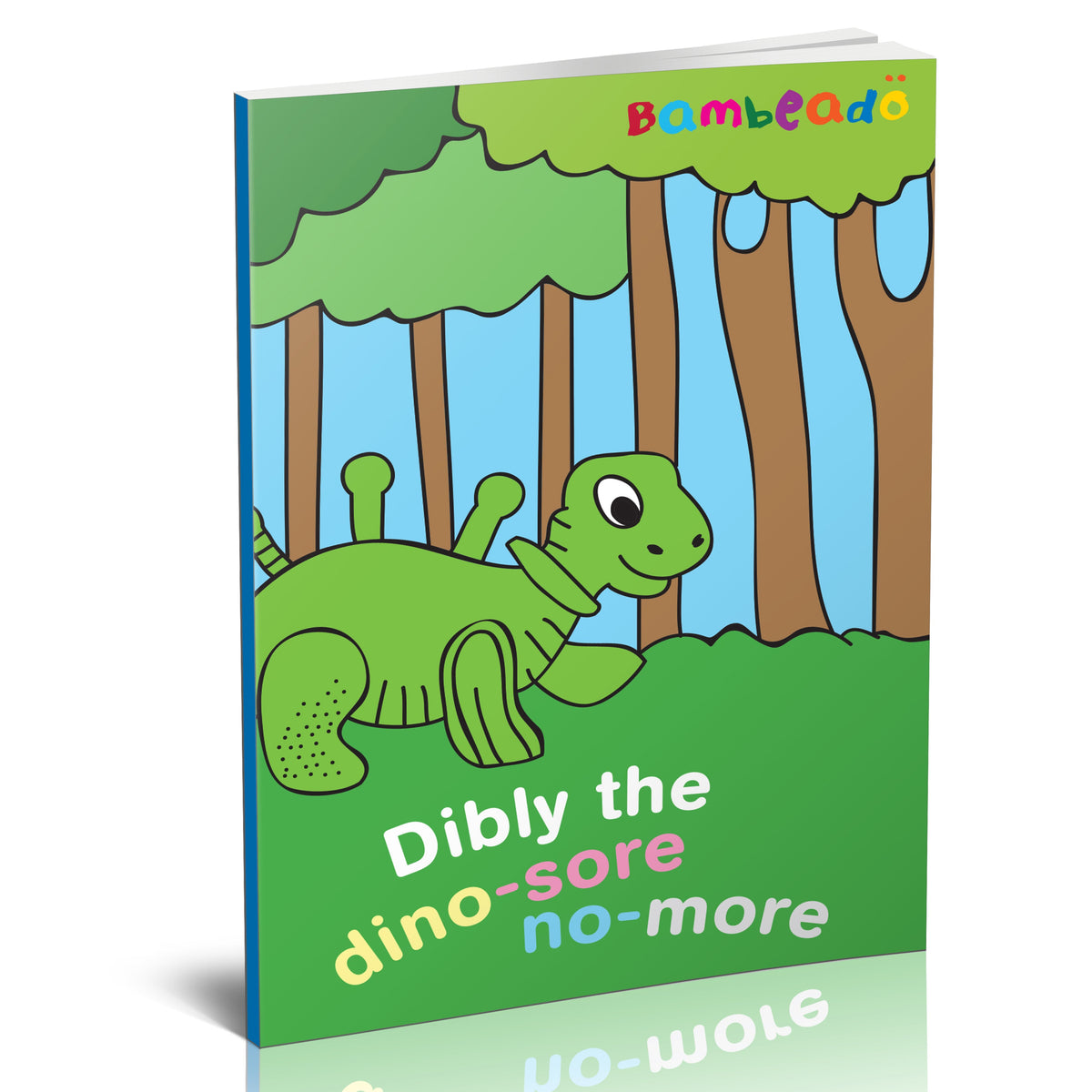 Dibly the Dino-Sore-No-More - Orange — Bambeado