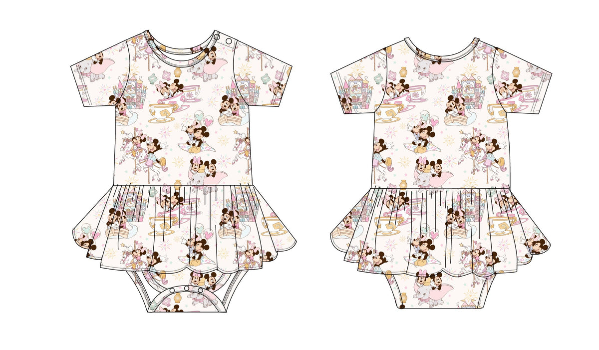 Enchanted Escapades - Bodysuit Dress — Blush Lotus
