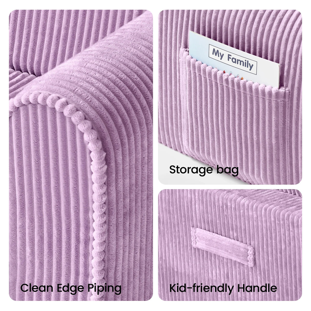 Tiny Land® GentleSnug Corduroy Kid Chair — Tiny Land