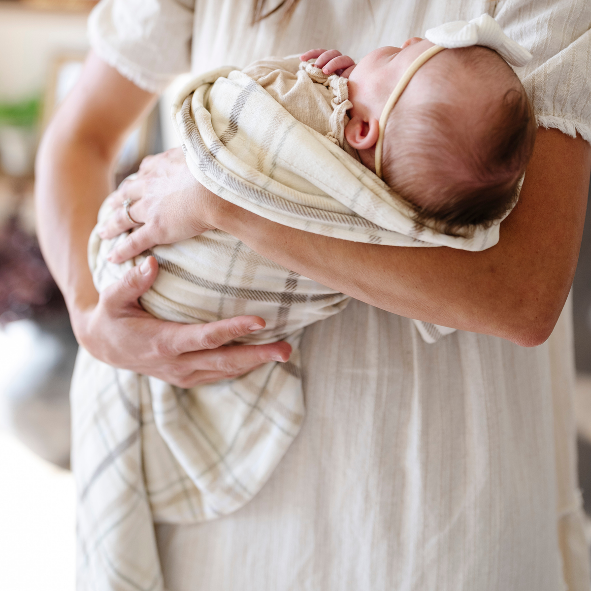 Minky Stretch Receiving Blankets — Saranoni